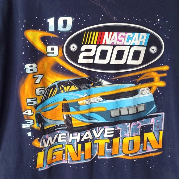 2000 Nascar We Have Ignition All Over Print T-Shirt - Picture 3 of 14